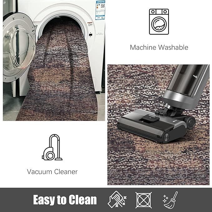 RUGSURE Washable Area Rug - Image 7