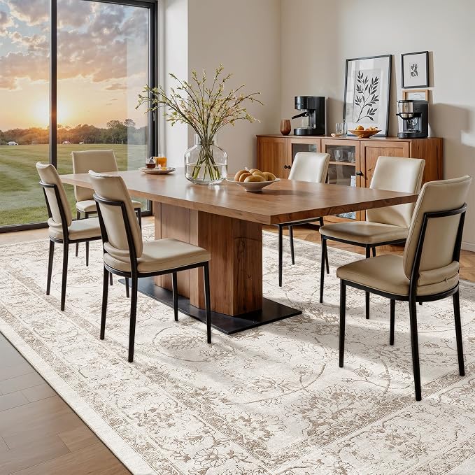 Madane 9x12 Area Rugs for Living Room, Machine Washable Rug - Image 3