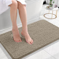 OLANLY Small Bathroom Rugs 24x16, Extra Soft Absorbent Chenille Bath Rugs by OLANLY