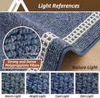 COSY HOMEER Kitchen Rugs Non-Slip 20x30/20x48 Inch Thick Polypropylene Standing - Image 9