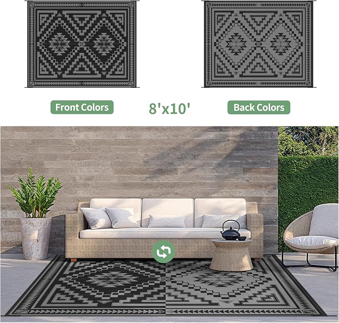 GENIMO Outdoor Rug for Patio Clearance - Image 4