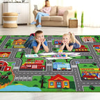 Kids Carpet Playmat Rug 118"x78.7", Car Rug - Image 3