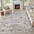 Washable 6x9 Area Rug for Living Room by JessibouAreaRug