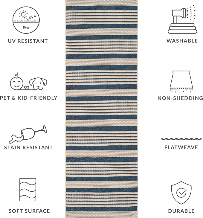 SAFAVIEH Washable Rug Outdoor Courtyard Collection - Image 9