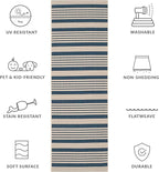 SAFAVIEH Washable Rug Outdoor Courtyard Collection - Image 9