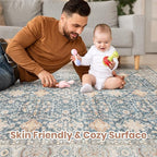 Vintage Living Room Area Rug 10x12 - Image 3