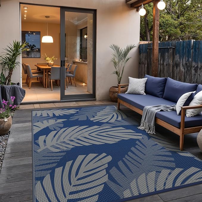 GENIMO Waterproof Outdoor Rug 6' x 9' - Image 3