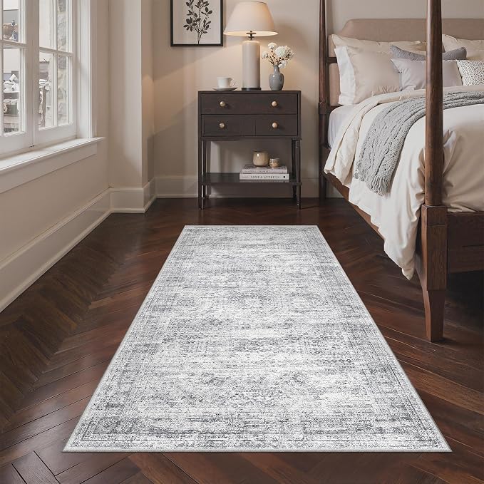 3x6 Runner Rug Non Slip, Thin Entryway Washable Rug - Image 4