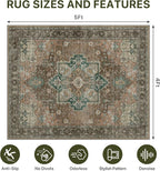 48"x60" Office Chair Mat for Hardwood Tile Floor, Under Desk Carpet Protector - Image 9