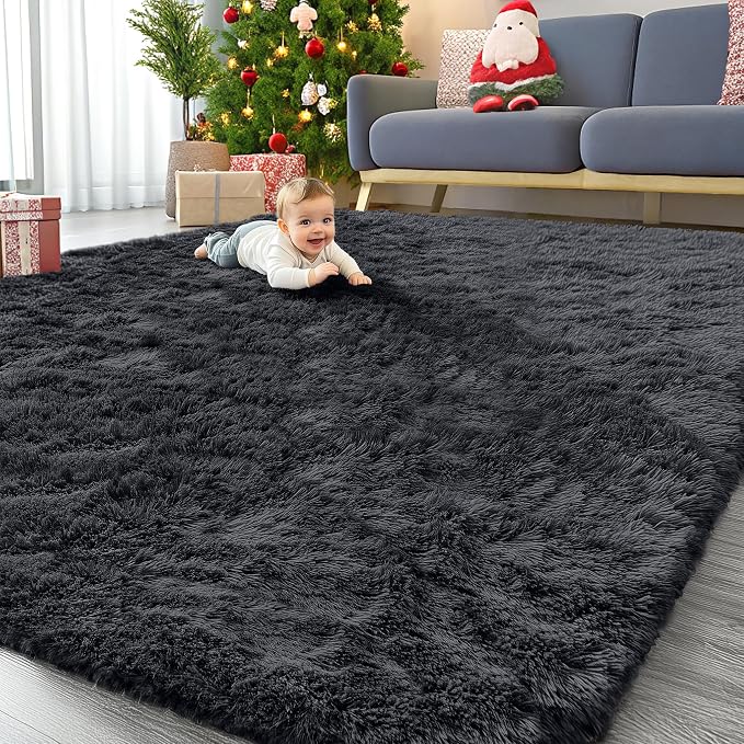 OLANLY 10x12 Machine Washable Large Area Rugs by OLANLY