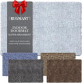 Premium Microfiber Indoor Door Mat – 32"x48" Washable Entry Mat, Waterproof by RugMast