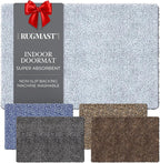 Premium Microfiber Indoor Door Mat – 20"x30" Washable Entry Mat, Waterproof by RugMast