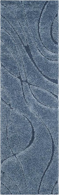 SAFAVIEH Florida Shag Collection Runner Rug by Unknown
