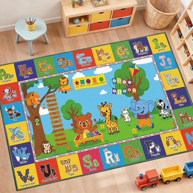 Upgrade Ultra Non Slip ABC Rugs - Image 5