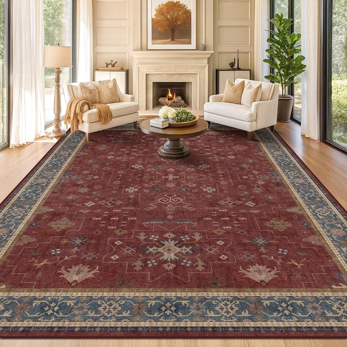Hazo Haus Oriental 8x12 Large Area Rugs by HazoHaus