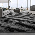 Deerhoo Shag Area Rug, 4 X 6 Tie-Dyed Plush Fuzzy Rugs - Image 2