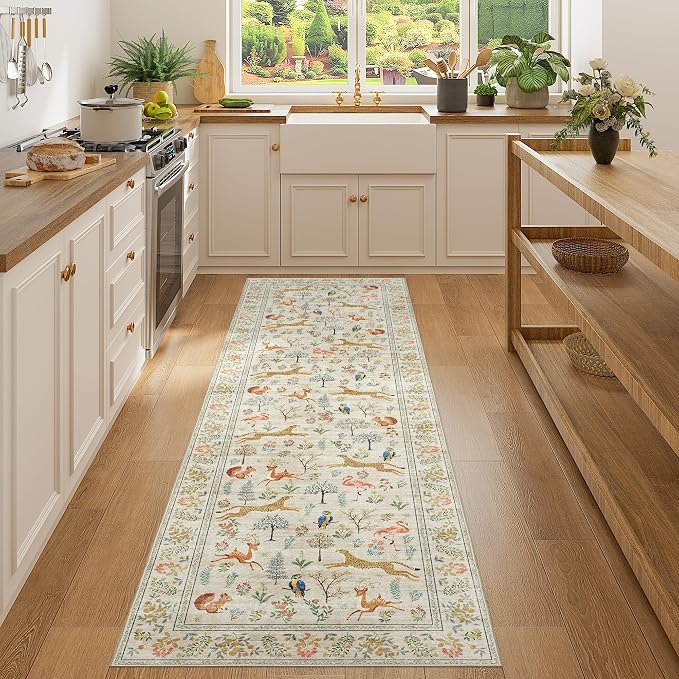 DUKINO Runner Rug, 2x7 Washable Kitchen Rugs - Image 5