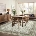 Large Neutral Beige Area Rug 10x12 - Image 6