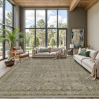 Rugxara 9x12 Area Rugs for Living Room Bedroom, Large Washable Rug, Vintage by Rugxara