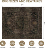 48"x60" Office Chair Mat for Hardwood Tile Floor, Under Desk Carpet Protector - Image 9