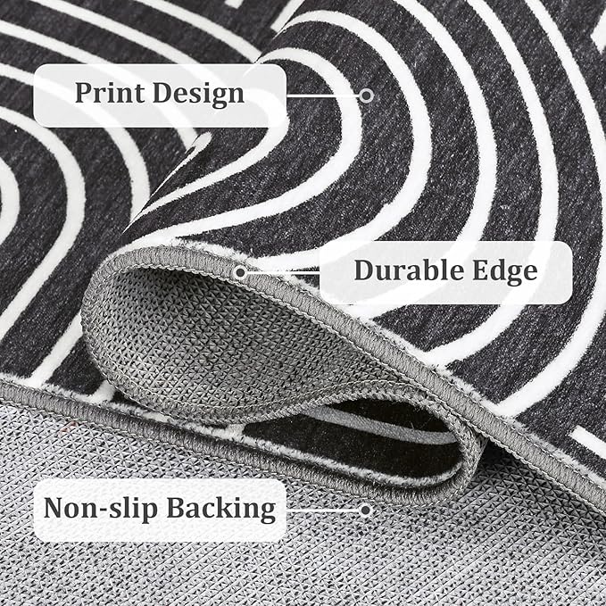 ROYHOME Modern Rug 2.5x10 Runners - Image 5
