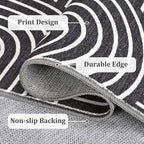 ROYHOME Modern Rug 2.5x10 Runners - Image 5
