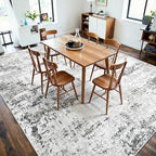 Area Rugs 10x14 Living Room: Large Modern Abstract Washable Rug Soft Anti-Skid - Image 6