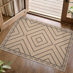 Tangsoo Easy Jute Rug 2x3 Outdoor Rug, Washable Non-Slip Rug by Tangsoo