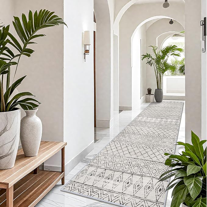 Washable 4x12 Rug for Hallway - Image 4