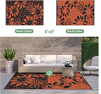 GENIMO Outdoor Rug Waterproof for Patio Decor, Large Area Rugs Mats for RV - Image 5