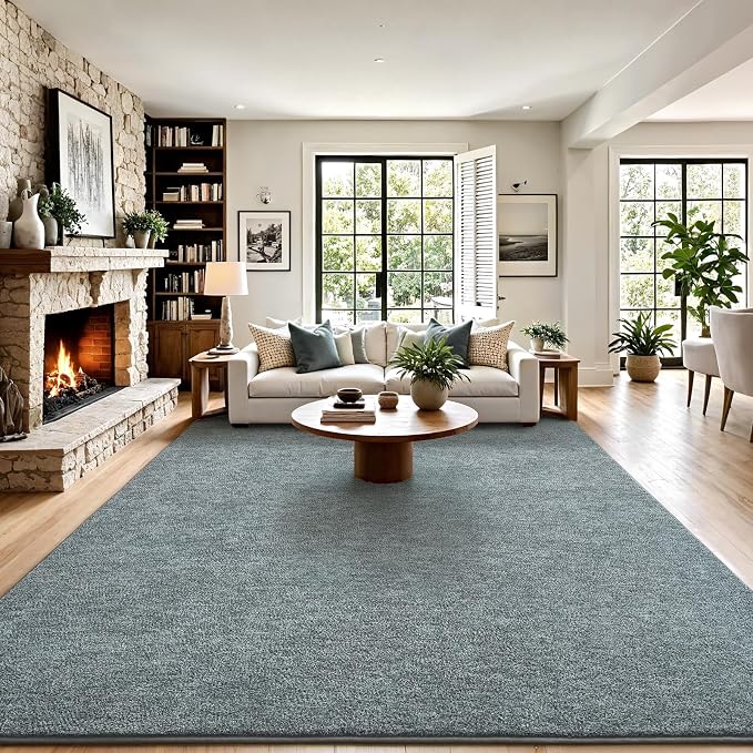 Keeko 4x6 Area Rugs for Living Room, Soft Modern Memory Foam Bedroom Rug - Image 9