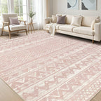 cotiled 5x8 Area Rugs Living Room Rug: Washable Boho Rugs by COTILED