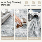 Soalmost Washable Area Rug 8x10, Large Soft Rugs - Image 7