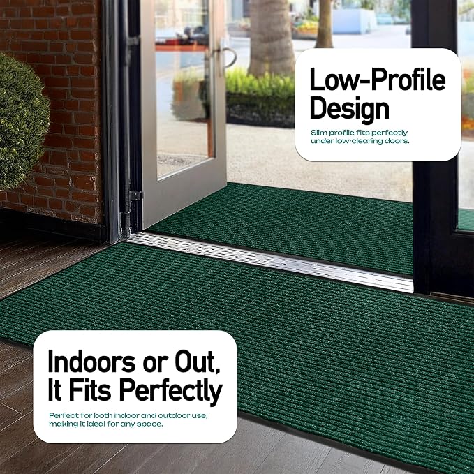 MaxMat® Extra Large Commercial Door Mat, Rubber Border Heavy Duty Door Mat - Image 5