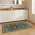 DUKINO 2x4 Rug for Hallway, Washable Kitchen Runner Rug - Image 8