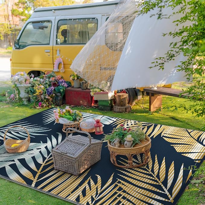GENIMO Outdoor Rug 6' x 9' Waterproof - Image 3