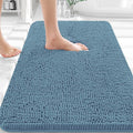 OLANLY Bathroom Rugs 30x20, Extra Soft Absorbent Chenille Bath Rugs, Rubber by OLANLY