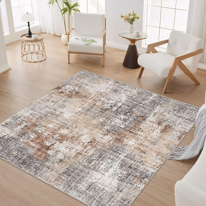 DMOYEST Square Area Rug Living Room Rugs - Image 6