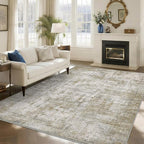 5x7 Area Rugs Washable Living Room Rug-No Slip Soft Carpets Modern Abstract - Image 8