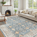 Vintage Living Room Area Rug 10x14 by COTILED