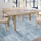 Area Rugs 5x7 Living Room: Washable Rug Modern Abstract Large Rugs Soft Non - Image 7