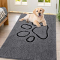 Smiry Dog Door Mat for Muddy Paws, Absorbent Dirt Trapper Non Slip Quick Dry by Smiry