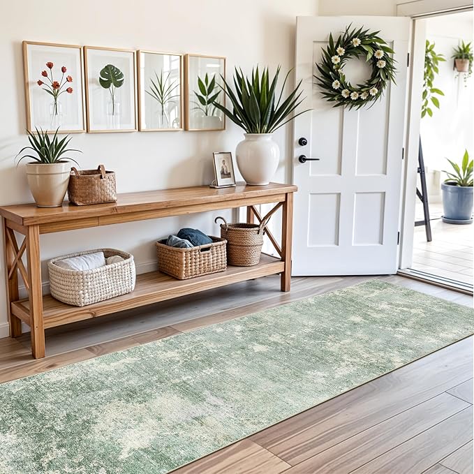 3x12 ft Non Skid Hallway Runner Rug - Image 3