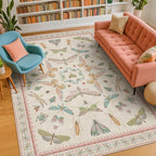 Hazo Haus Butterfly Area Rugs 5x7 - Image 3