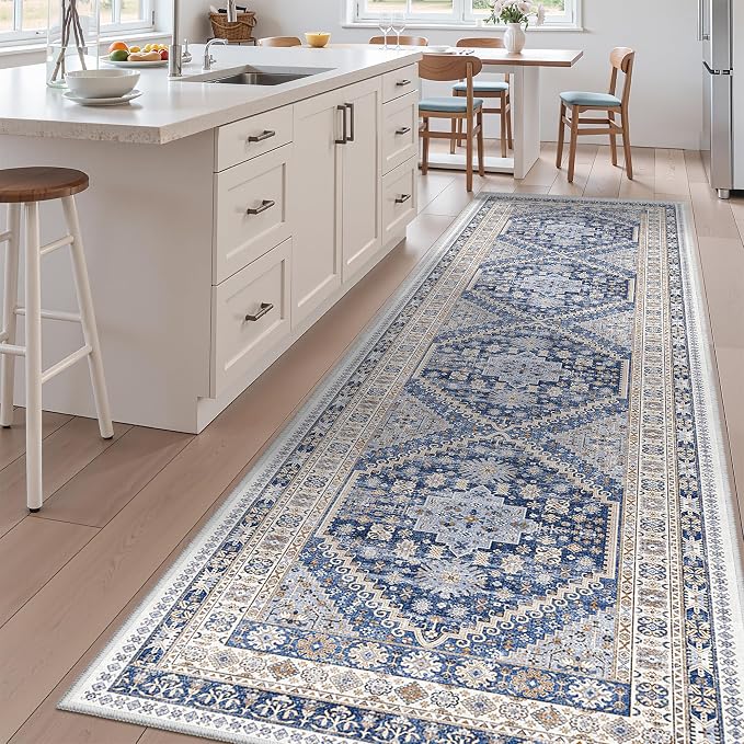 zesthome 3x12 Runner Rug for Hallway, Non-Slip Long Bathroom Rugs Runner for - Image 4