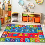 KC Cubs Bilingual Educational Kids Rug – English & Spanish ABC Alphabet - Image 6