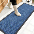 OLANLY Front Door Mat Outside Entrance 47x17, Heavy Duty Sturdy Natural Rubber by OLANLY