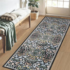Runner Rug for Entryway: 2x5 Kitchen Rugs Non Slip Washable Ultra-Thin Soft - Image 3