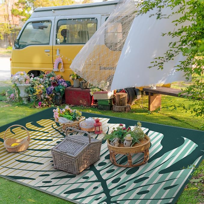 GENIMO Outdoor Rug 6' x 9' Waterproof - Image 3