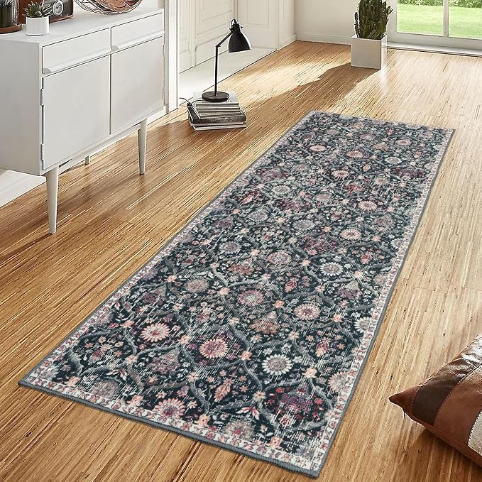 Lahome Moroccan Hallway Rug, Ultra-Thin Oriental Carpet - Image 5